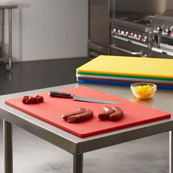 Polyethylene Cutting Board (24" x 18" x 1/2") - Image 3