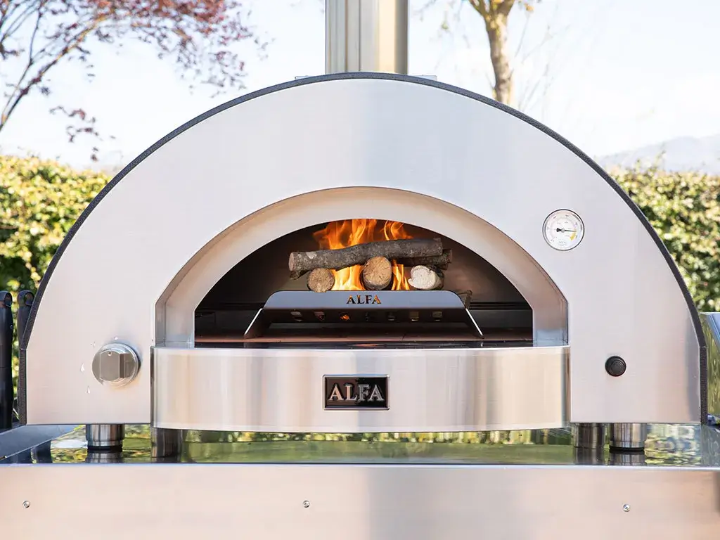 Alfa Classico 4 Pizze Gas Pizza Oven Ardesia Grey - Image 4