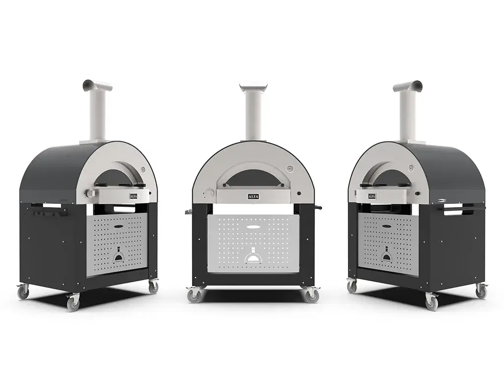 Alfa Classico 4 Pizze Gas Pizza Oven Ardesia Grey - Image 6