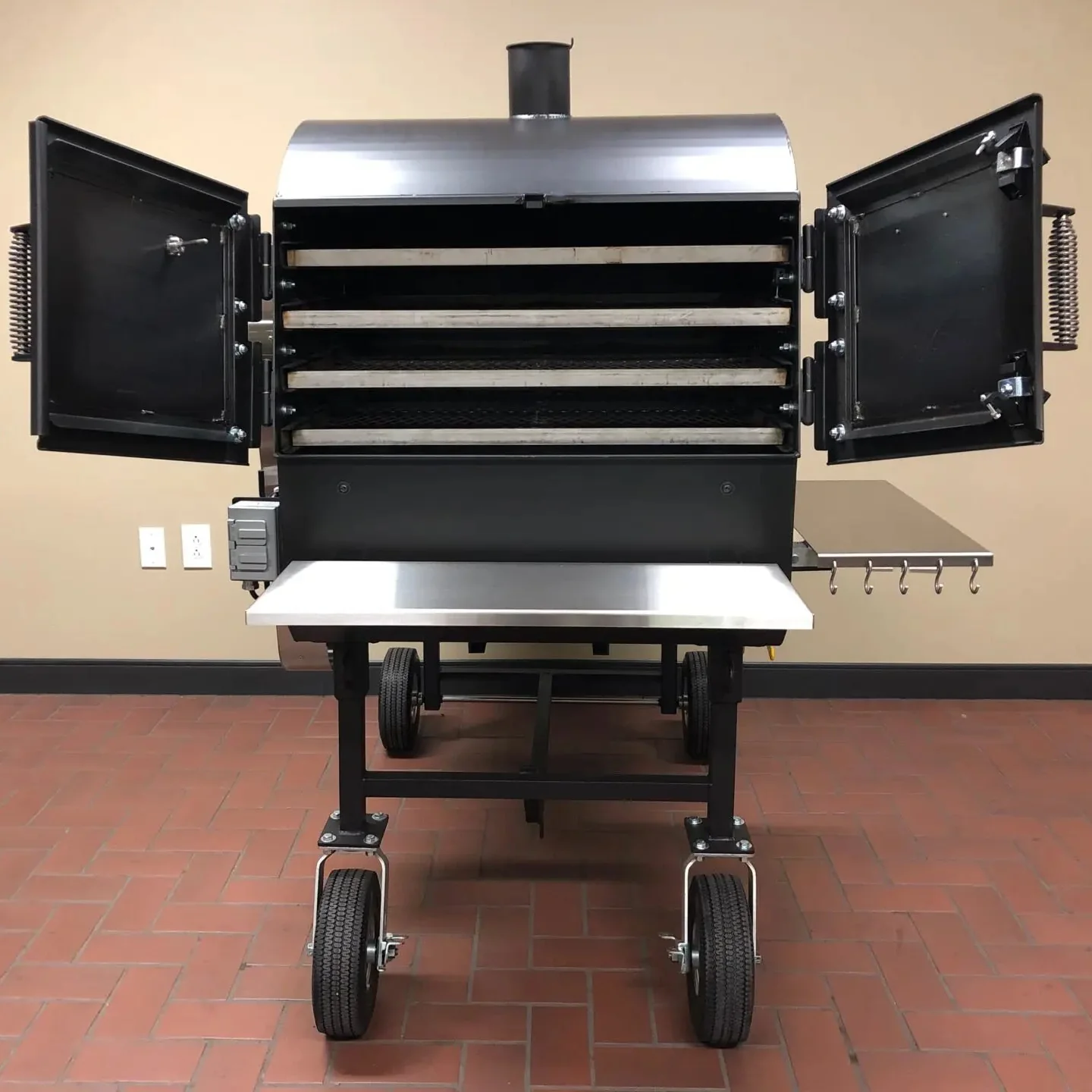 American Barbecue Systems Pit-Boss with Flat Racks - Image 3