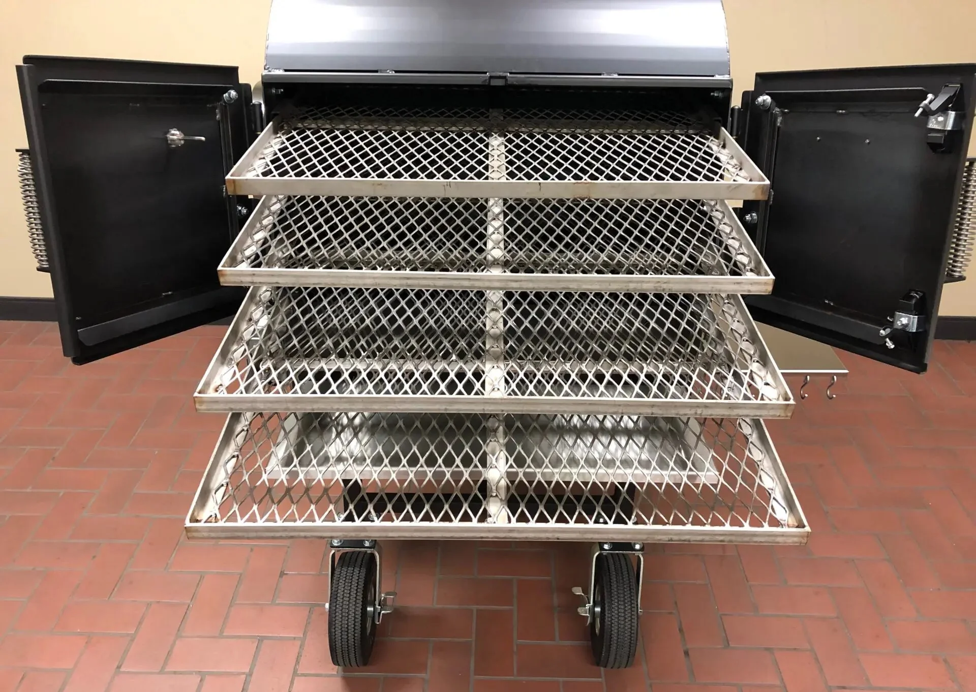 American Barbecue Systems Pit-Boss with Flat Racks - Image 4