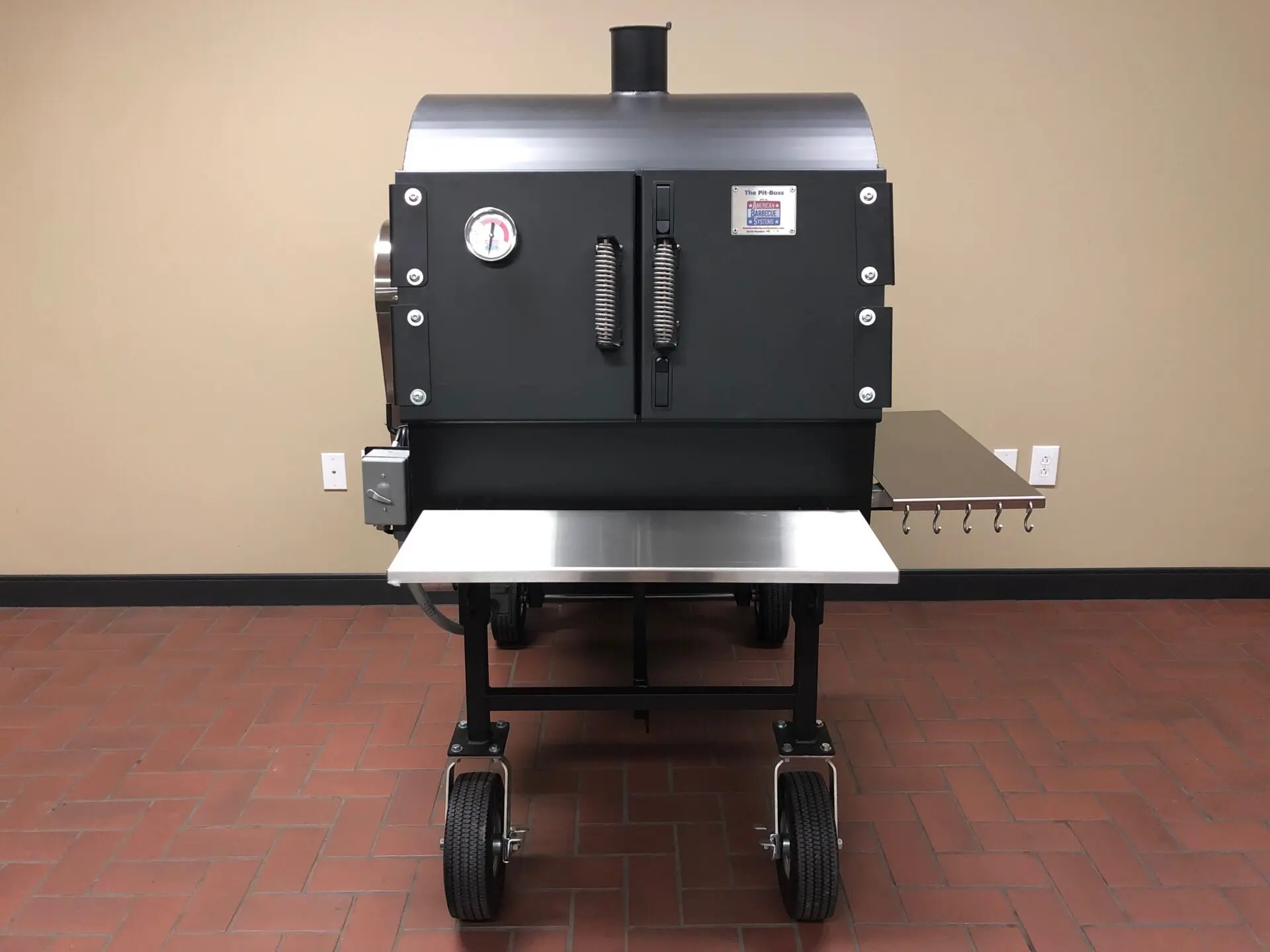 American Barbecue Systems Pit-Boss with Rotisserie - Image 5