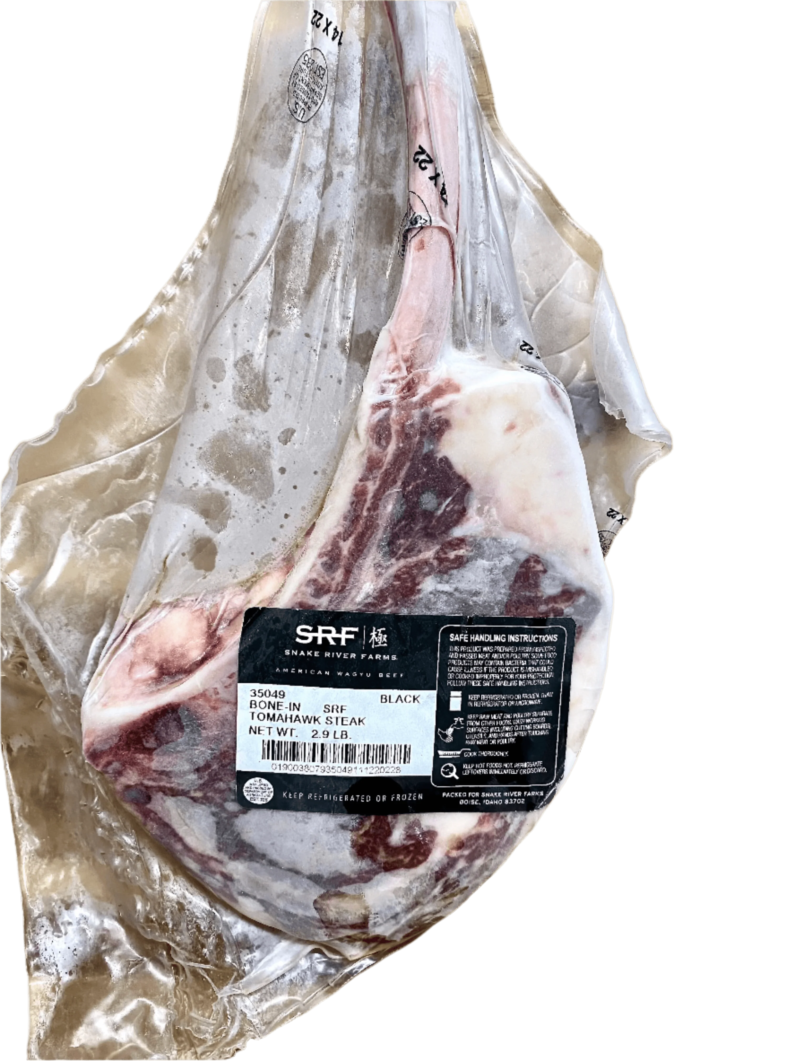 American Wagyu Beef Tomahawk Steak Black Grade | Snake River Farms