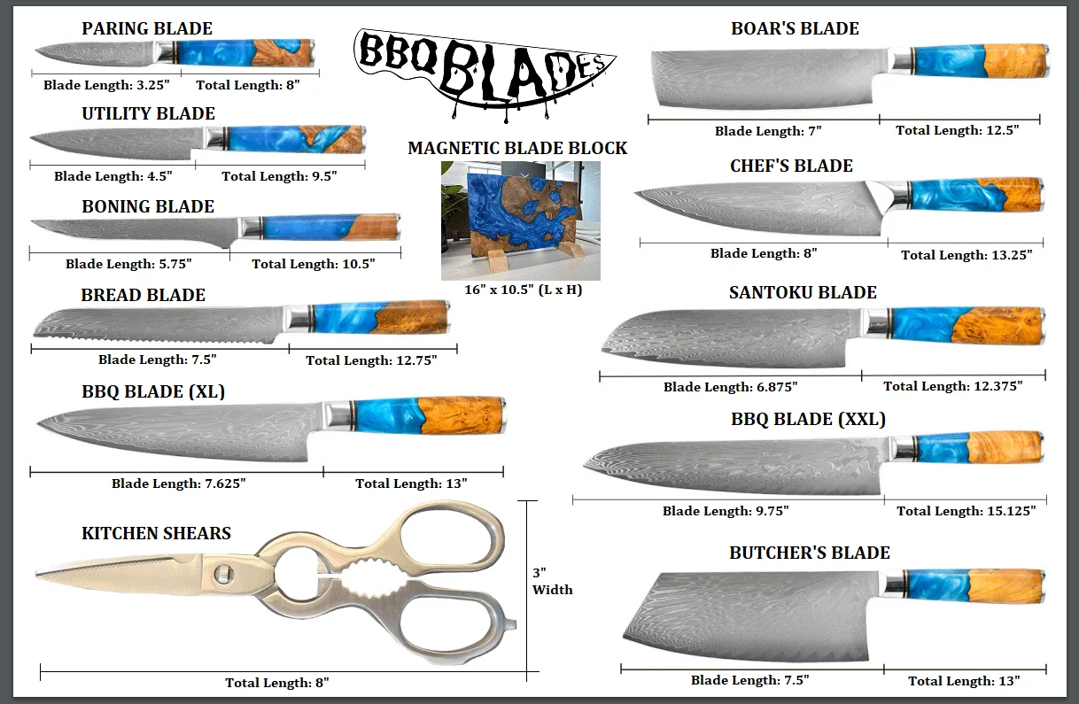 BBQ Blades™ Complete Cutlery Set - Image 4