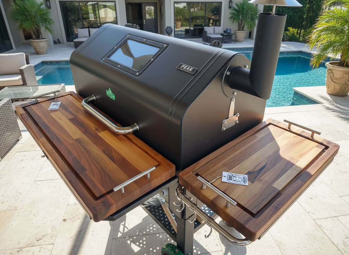 BBQ Boards®, GMG Jim Bowie/Peak Pair, Front & Side Boards (Sold As A Pair)