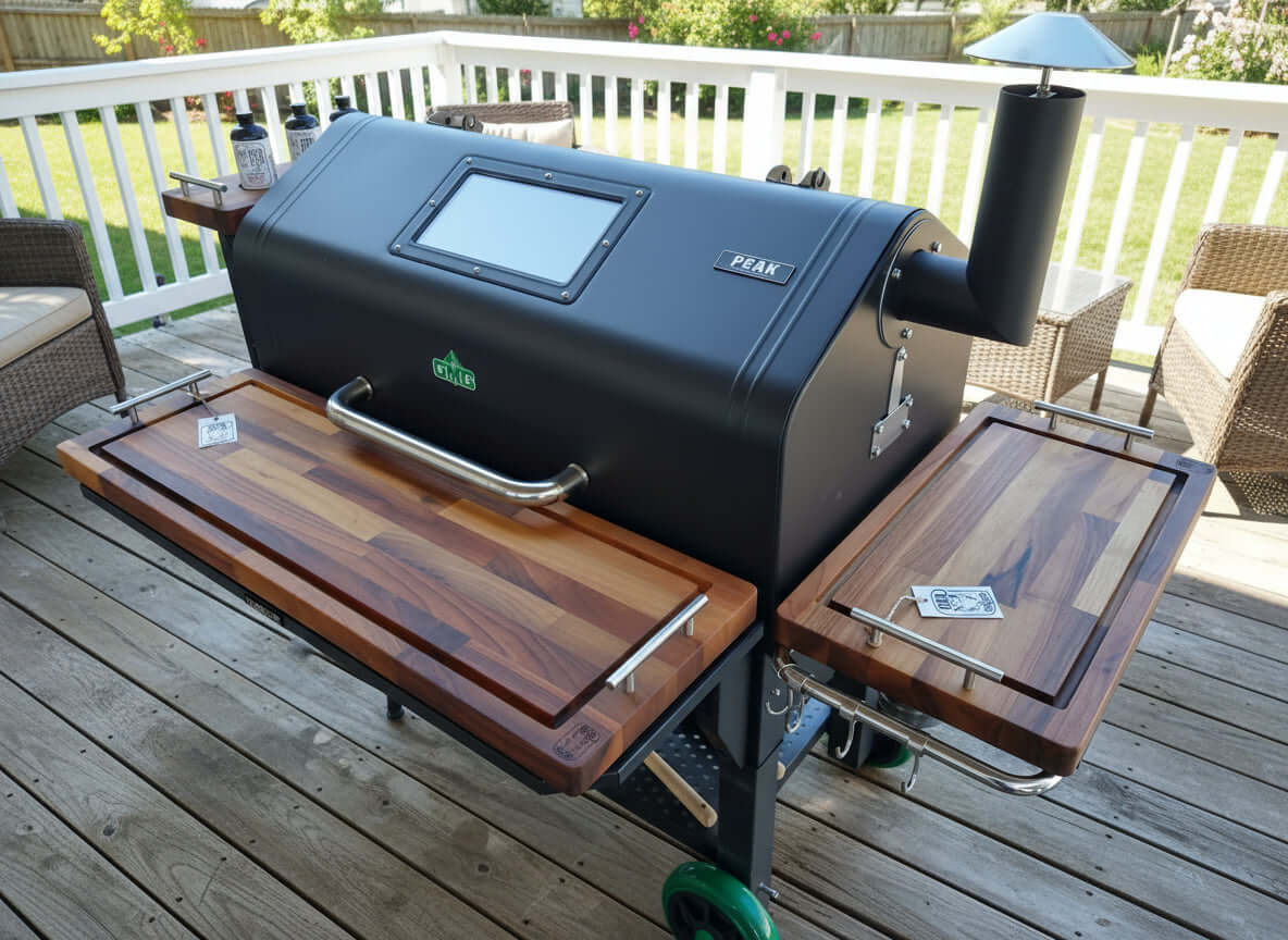 BBQ Boards®, GMG Jim Bowie/Peak Trio Front, Side & Pellet Bin Boards (Sold As Set of Three) - Image 2