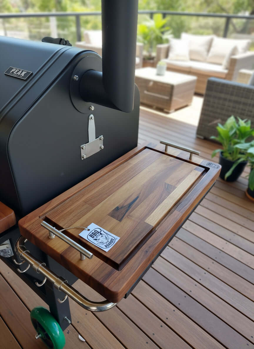 BBQ Boards®, GMG Jim Bowie/Peak Trio Front, Side & Pellet Bin Boards (Sold As Set of Three) - Image 4