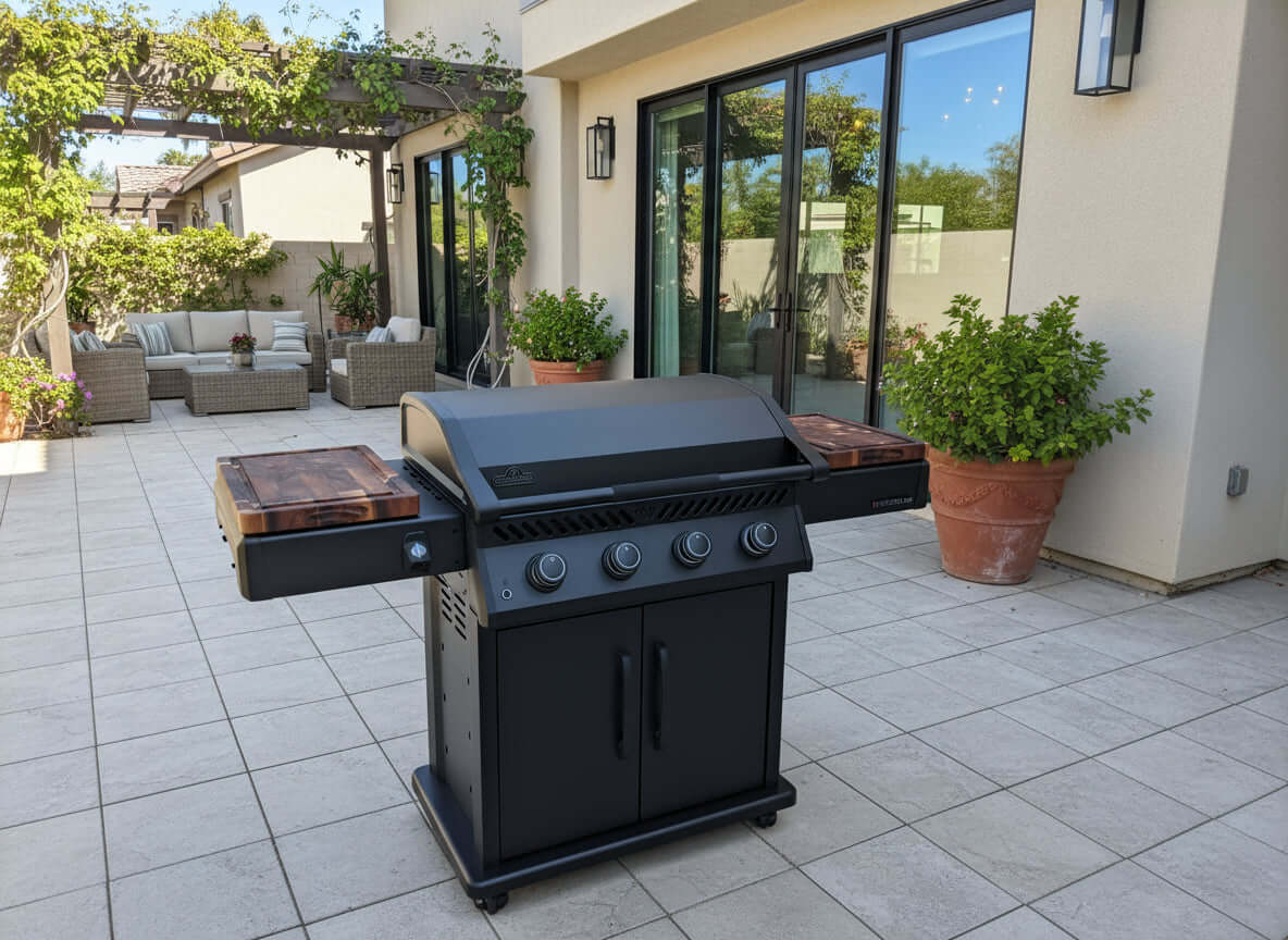 BBQ Boards®, Napoleon Rogue PRO Griddle Side Boards (Sold As A Matching Pair)
