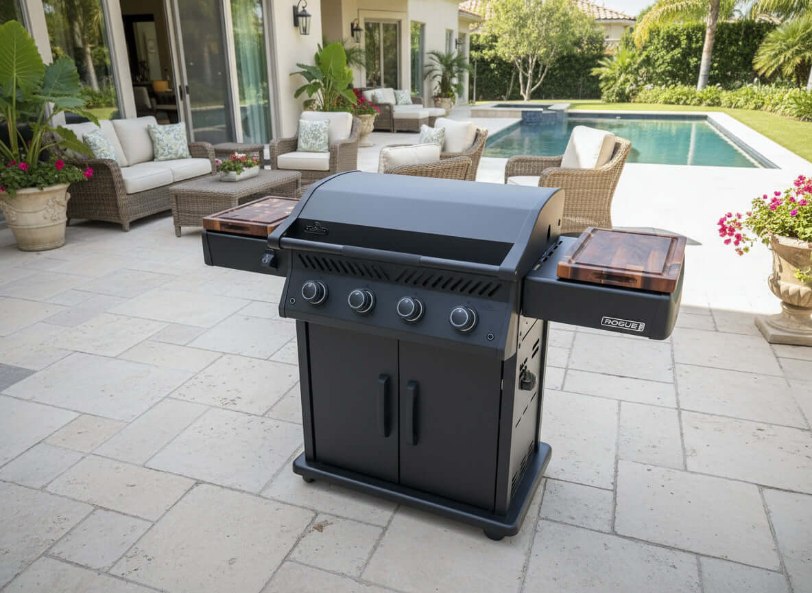 BBQ Boards®, Napoleon Rogue PRO Griddle Side Boards (Sold As A Matching Pair) - Image 7