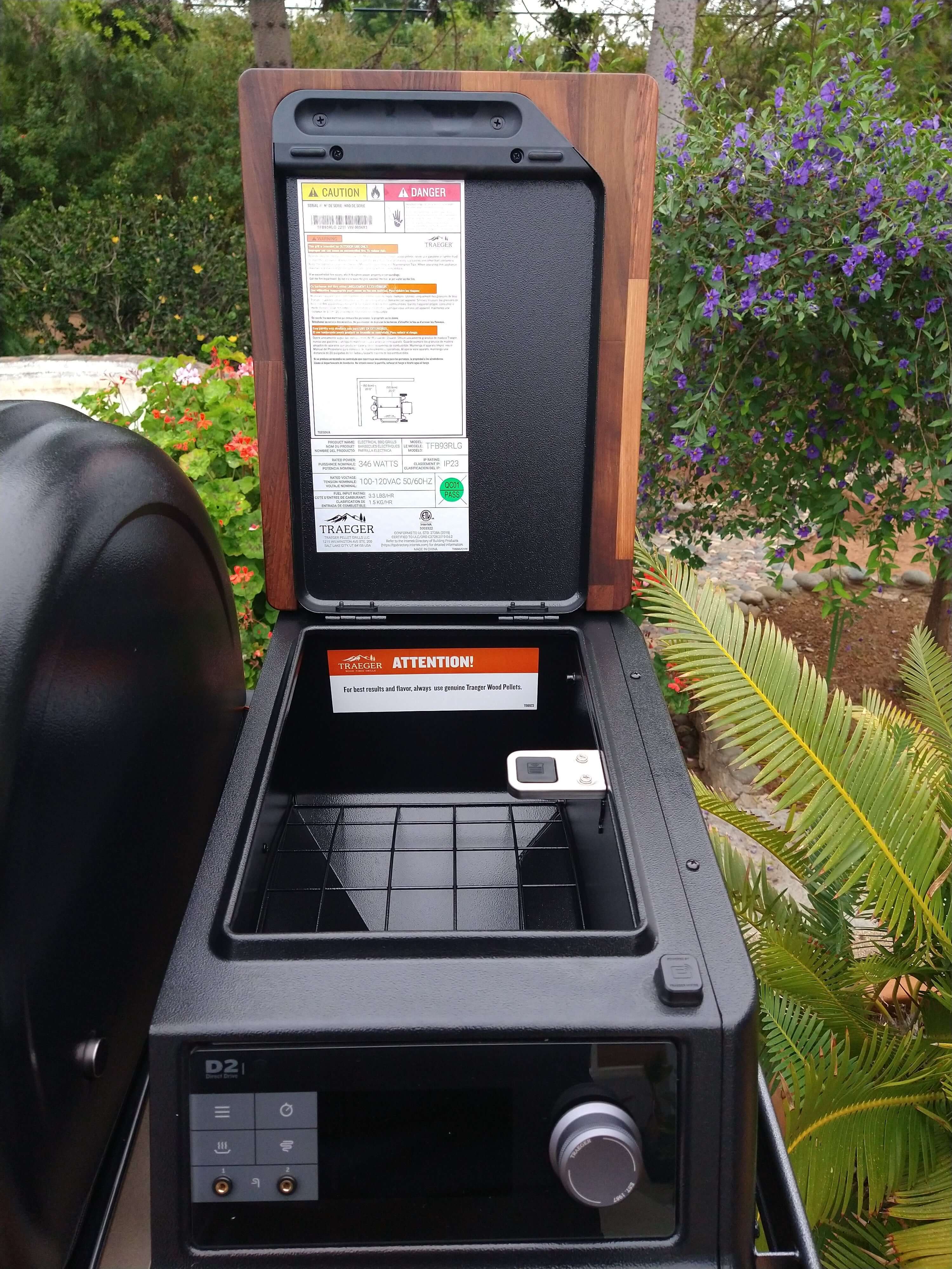 BBQ Boards®, Traeger Ironwood XL Pellet Bin Board - Image 2