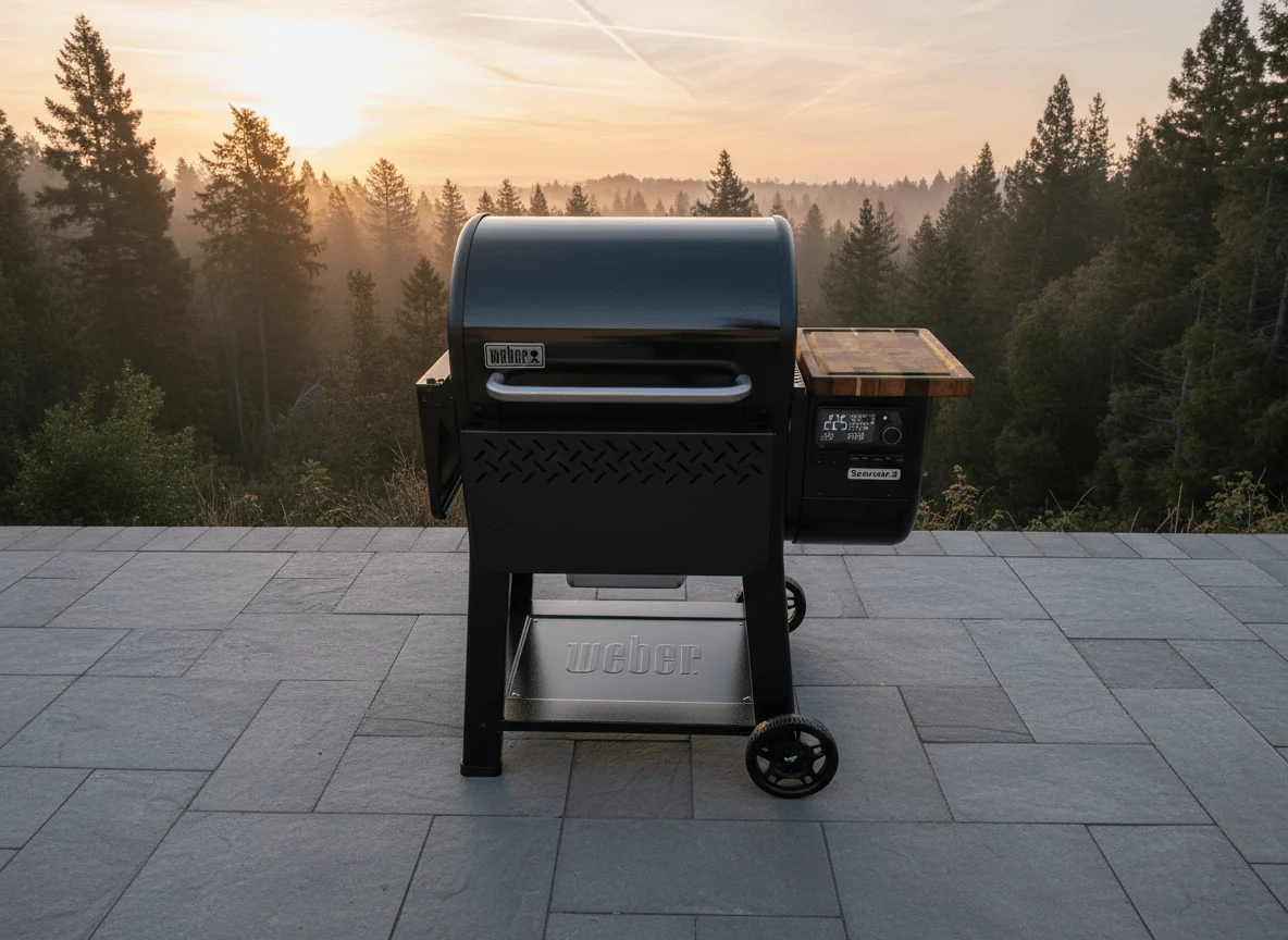 BBQ Boards®, Weber Searwood 600 Pellet Bin Board - Image 5