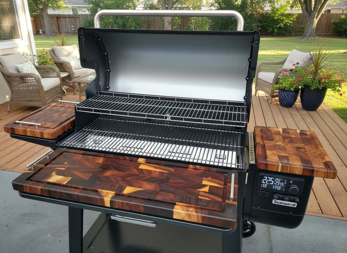 BBQ Boards®, Weber Searwood XL 600, Deluxe Set (Sold As Set of Three) - Image 5