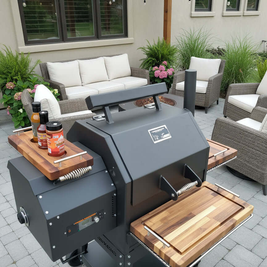 BBQ Boards®, Yoder YS480 Trio Front, Side & Pellet Bin Boards (Sold As Set of Three) - Image 2