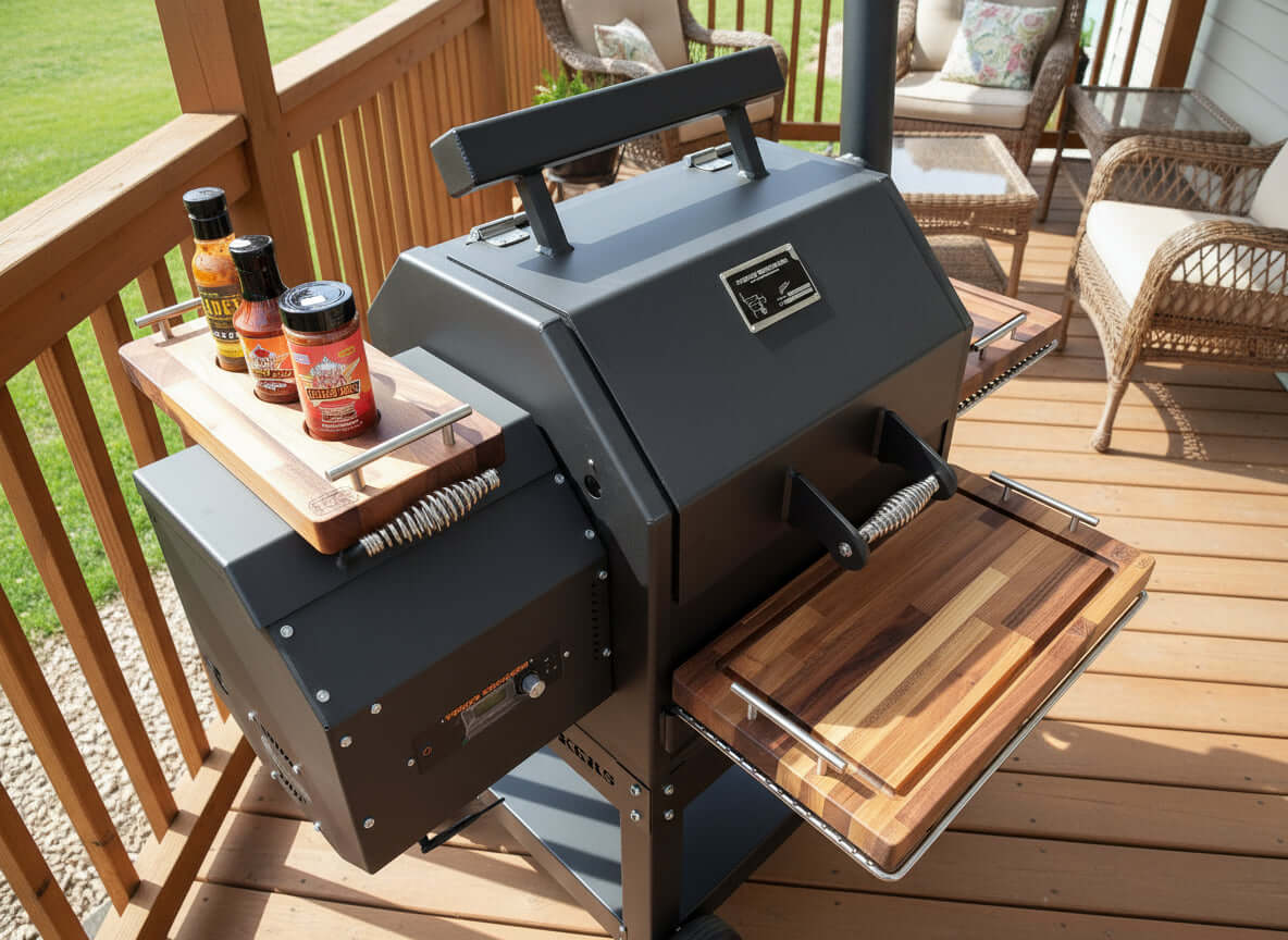BBQ Boards®, Yoder YS480 Trio Front, Side & Pellet Bin Boards (Sold As Set of Three) - Image 5