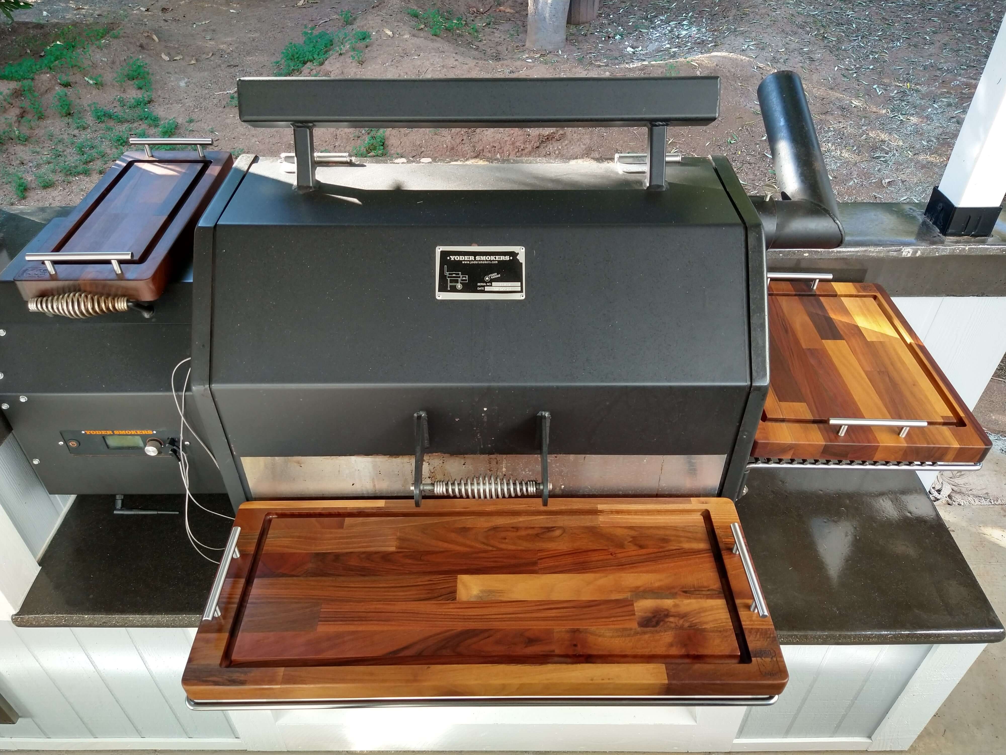 BBQ Boards®, Yoder YS640 Trio Front, Side & Pellet Bin Boards (Sold As Set of Three) - Image 14