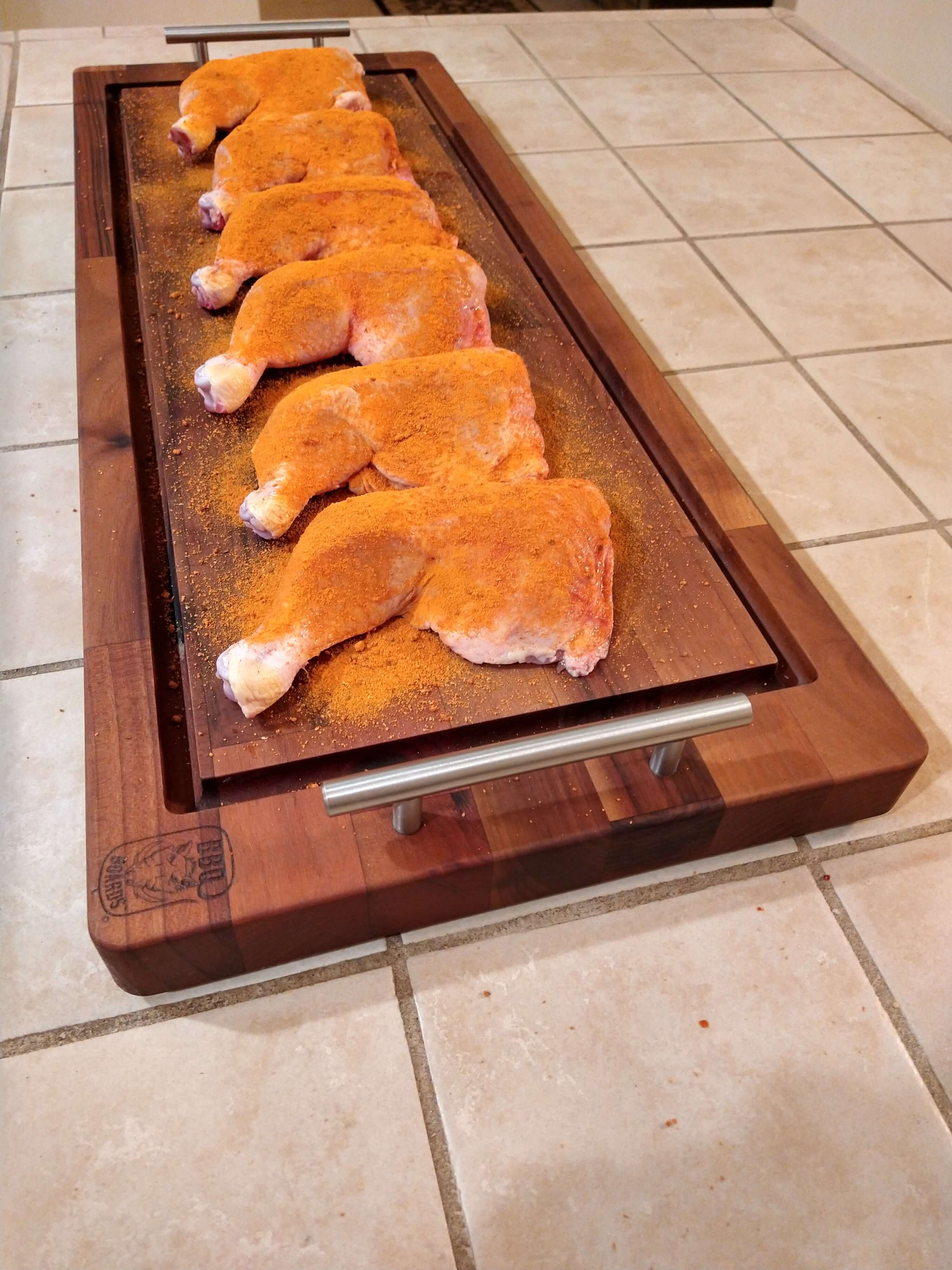 Bovine BBQ Board®, 27" x 12" - Image 3