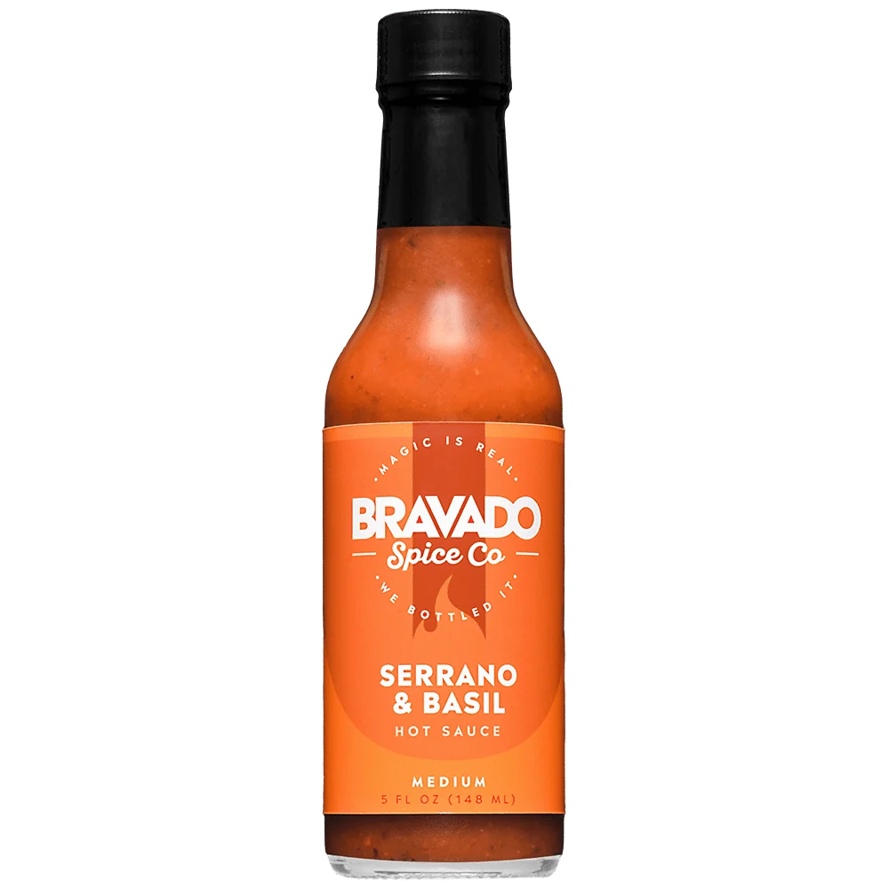 Bravado Spice Co. Serrano & Basil Hot Sauce