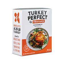 Fire & Flavor All Natural Turkey Perfect Cajun Brine Kit