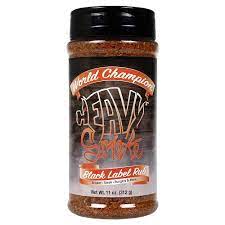 Heavy Smoke Black Label Rub