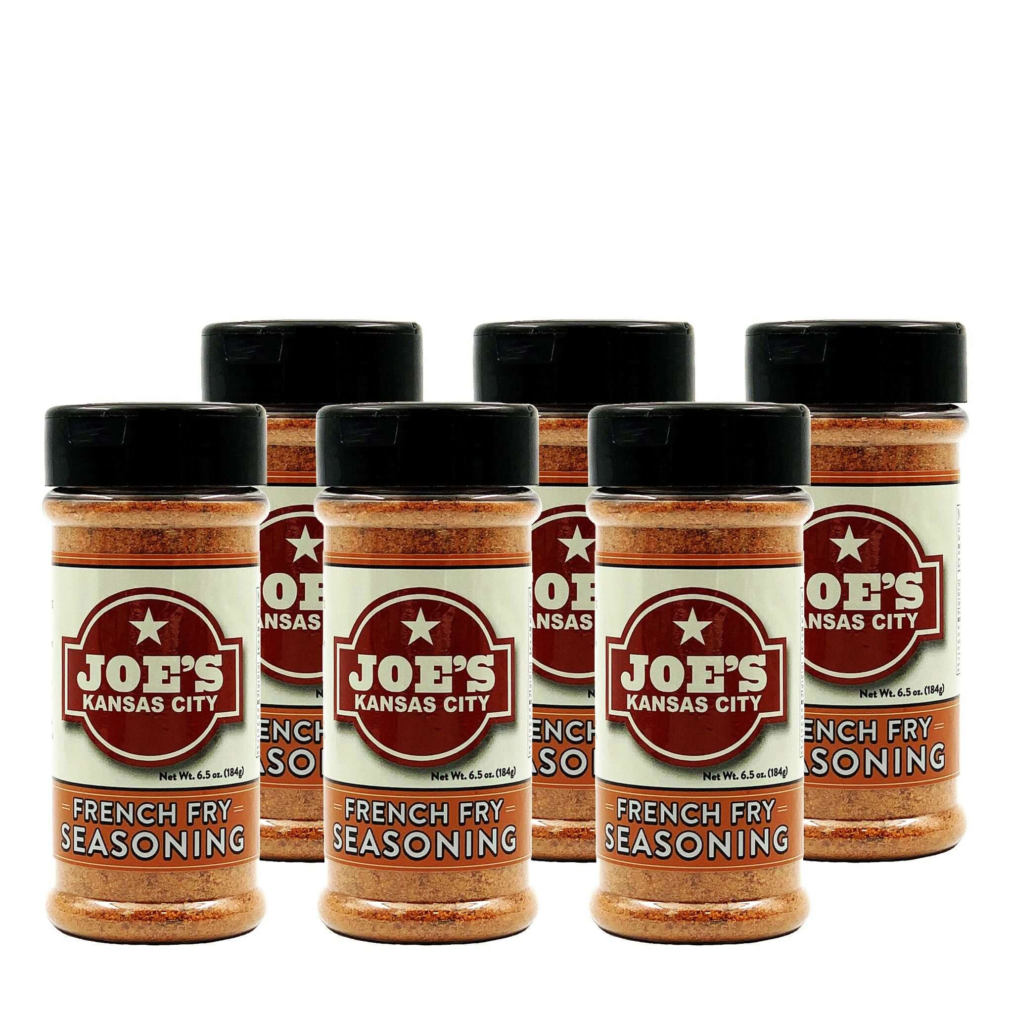 Joe's Kansas City French Fry Seasoning - 6.5 oz. (Case of 6)