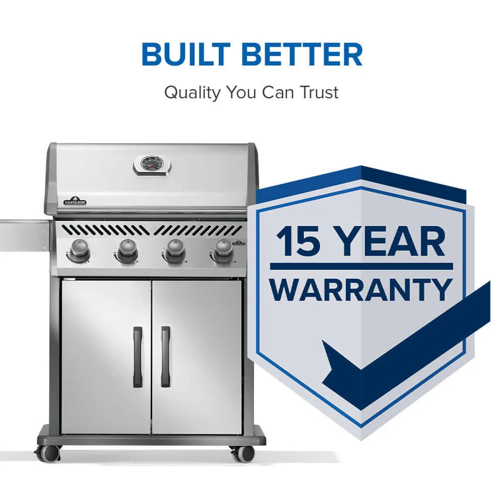 Napoleon Rogue® 525 Gas Grill (Stainless Steel) - Image 7