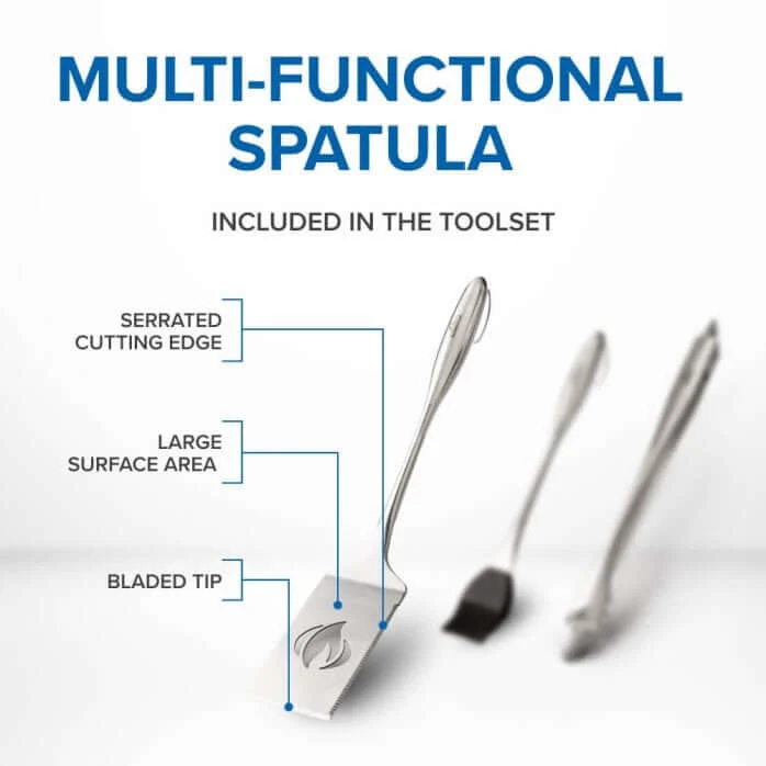 Napoleon Stainless Steel 3 Piece Toolset - Image 3