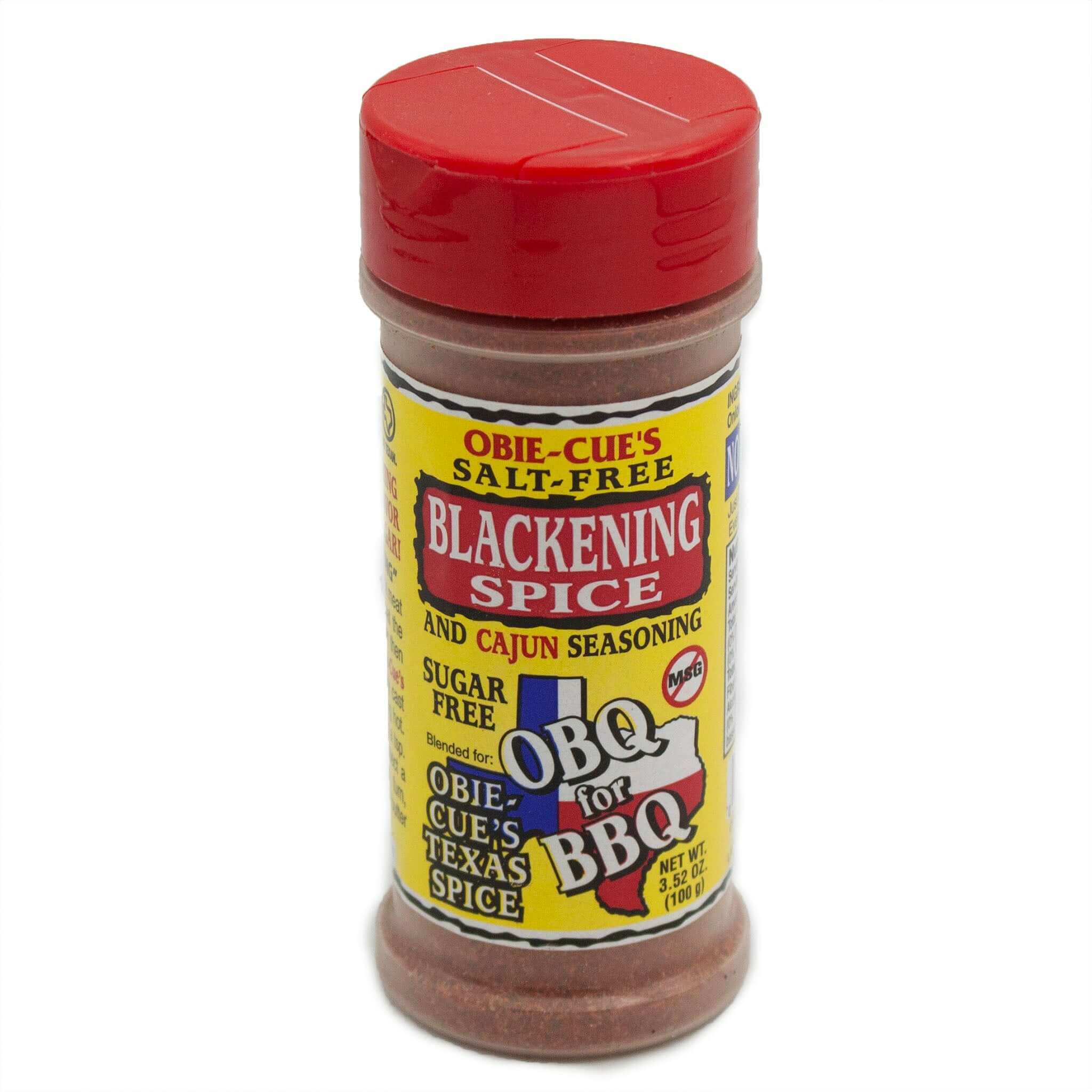 Obie-Cue’s Salt-Free Blackening Spice