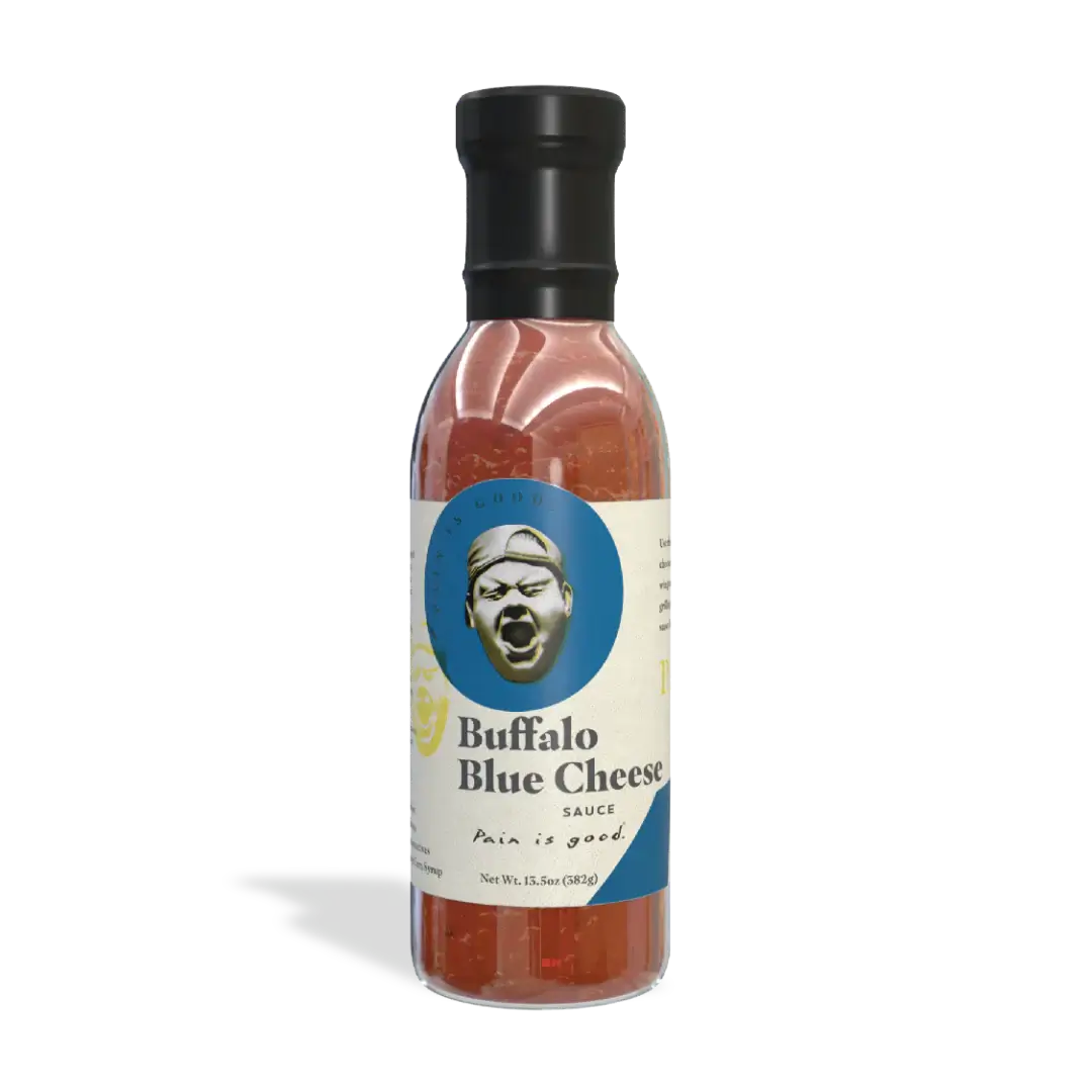 Pain Is Good Buffalo Blue Cheese Wing Sauce