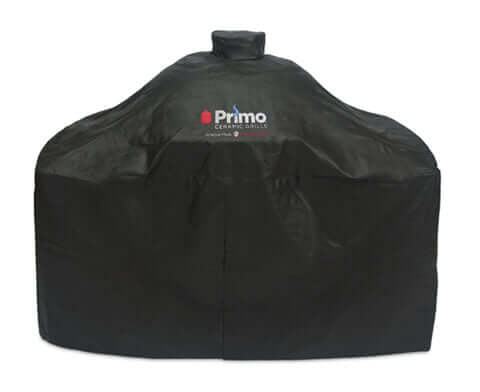 Primo Grill Cover for XL & LG in SS Table/Compact Cypress Table or JR in Cypress Table