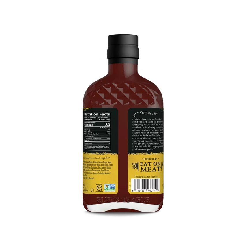 Rufus Teague Honey Sweet Barbecue Sauce - Image 3