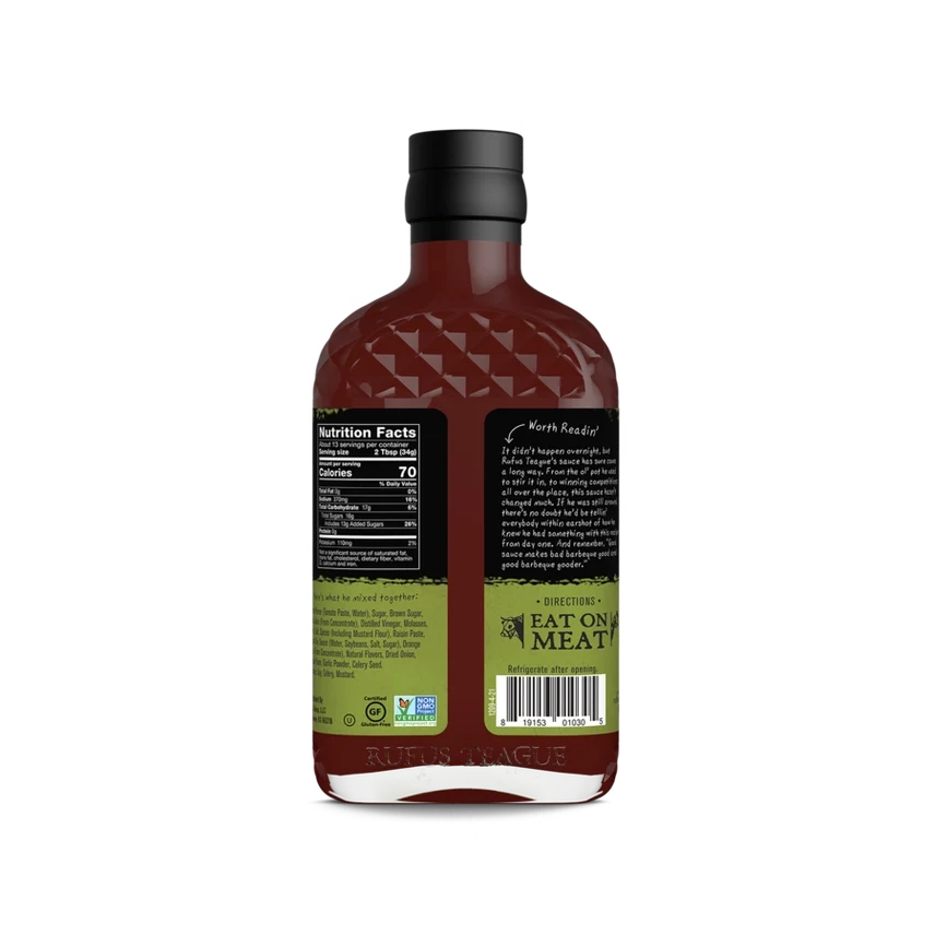 Rufus Teague Smoky Apple Barbecue Sauce - Image 3