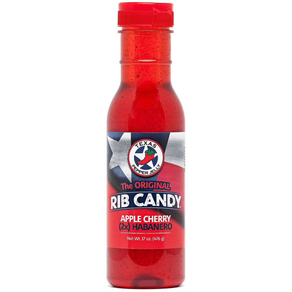 Texas Pepper Jelly Apple Cherry 2X Habanero Rib Candy