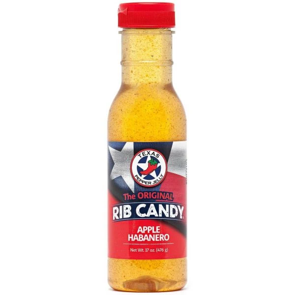 Texas Pepper Jelly Peachy Peach Habanero Rib Candy