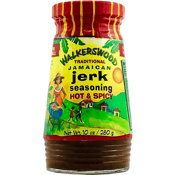 Walkerswood Traditional Jamaican Jerk Seasoning Hot & Spicy 10 oz.