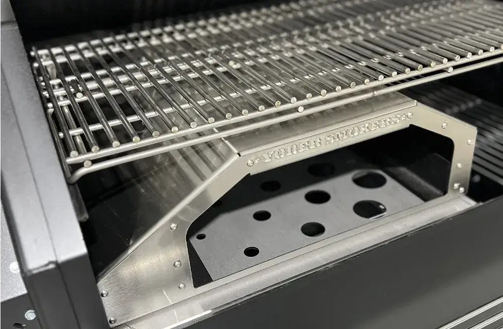 Yoder Smokers Stainless Steel Two-Piece Cooking Grate - Image 9