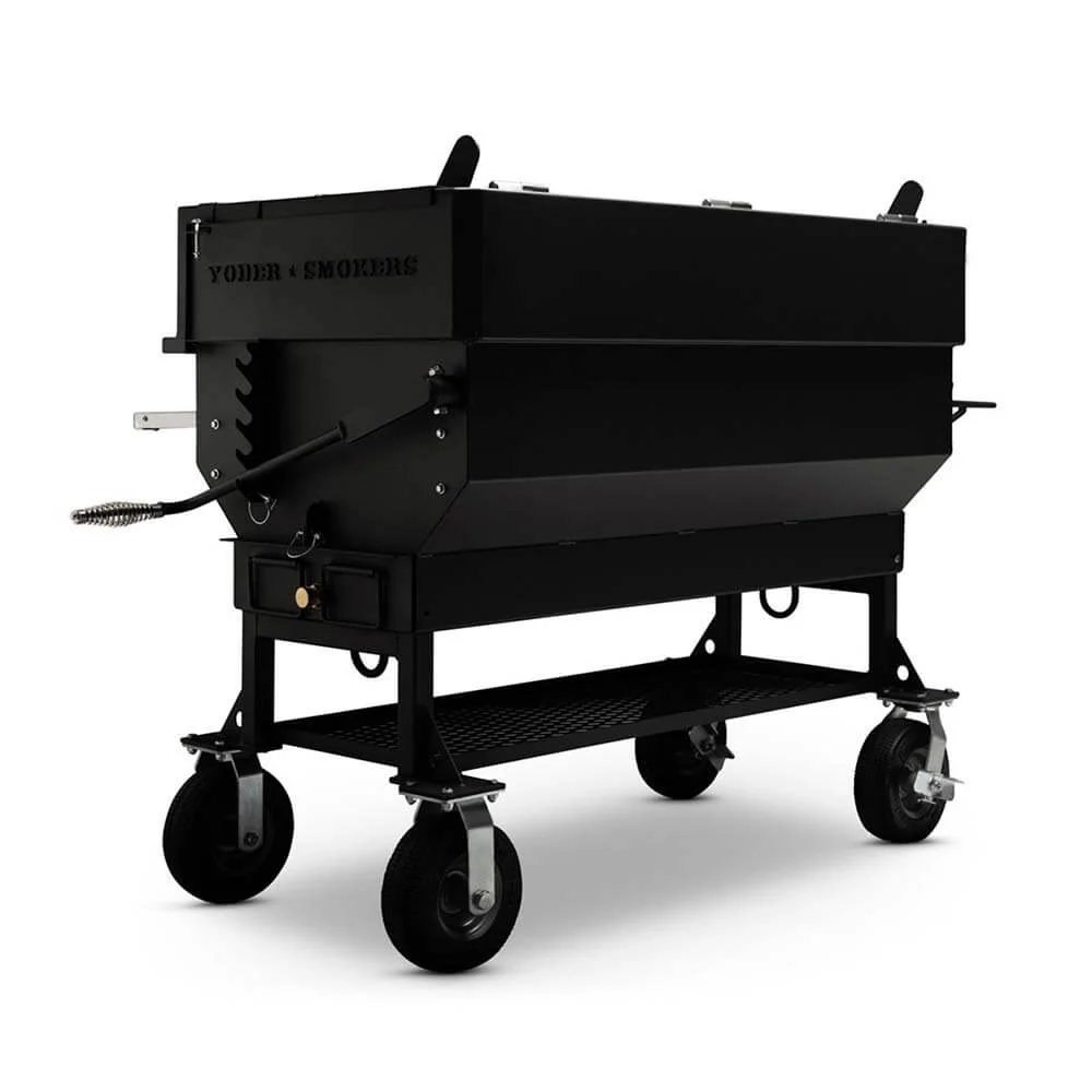 Yoder Smokers Flat Top 24 x 48" Charcoal Grill - Standard Cart - Image 12