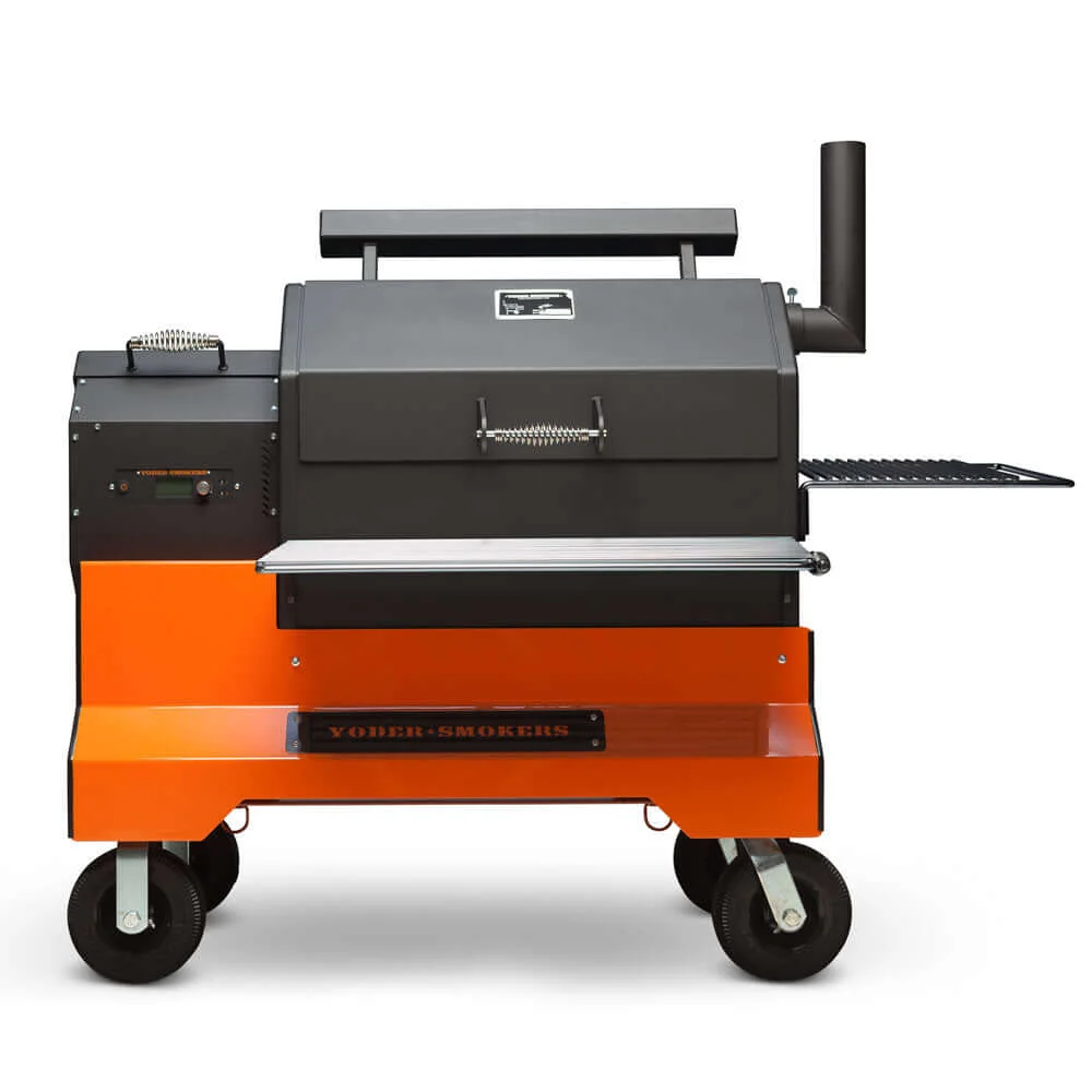 Yoder Smokers YS640S Pellet Grill on Competition Cart - Image 3